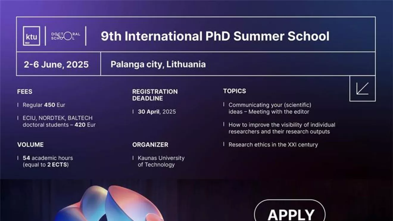 PHD SUMMER SCHOOL